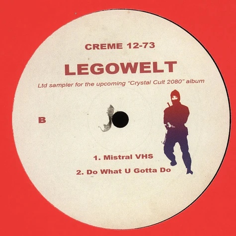 Legowelt - Crystal Cult 2080 Album Sampler