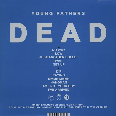 Young Fathers - Dead