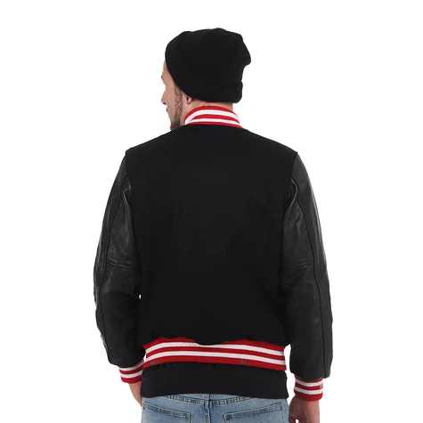 Mitchell & Ness - Chicago Bulls NBA Wool Leather Varsity Jacket
