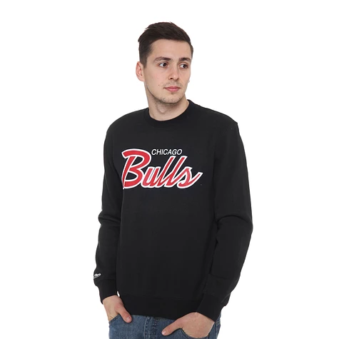 Mitchell & Ness - Chicago Bulls NBA Script Crewneck Sweater