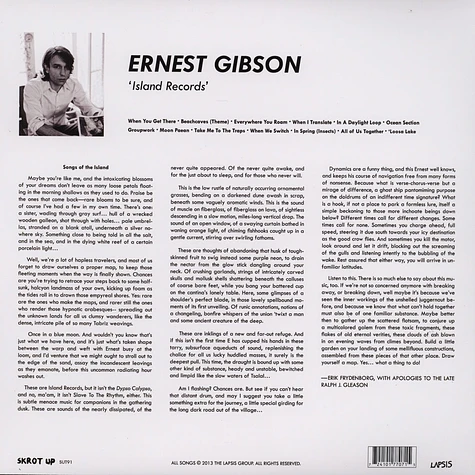 Ernest Gibson - Island Records