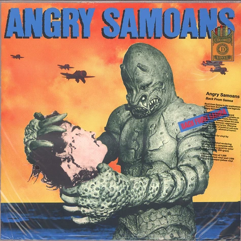 Angry Samoans - Back From Samoa Colored Vinyl Edition