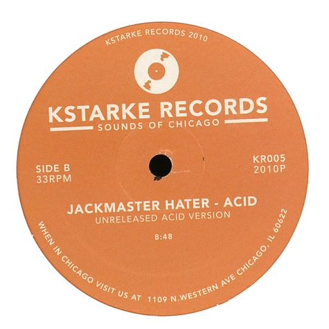 Phuture / Jackmaster Hater - Acid Trax