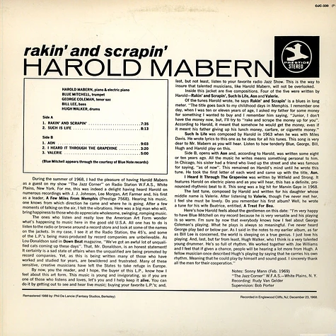 Harold Mabern - Rakin' And Scrapin'