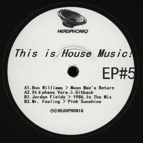 Boo Williams - This Is House Music 5