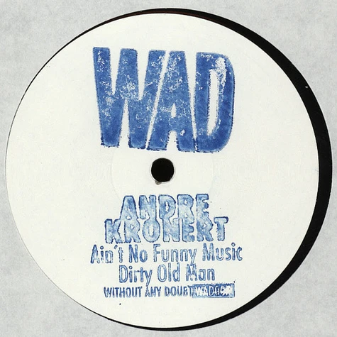 Andre Kronert - Aint No Funny Music Black Vinyl Edition