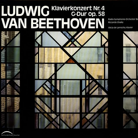 Ludwig Van Beethoven / Alicia de Larrocha - Klavierkonzert Nr. 4, Op. 58