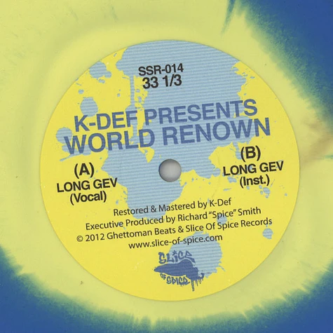K-Def - Signature Sevens Volume 3 Colored Vinyl Edition