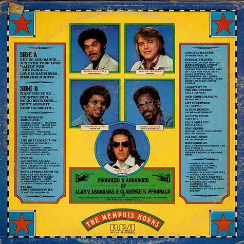 The Memphis Horns - Get Up & Dance