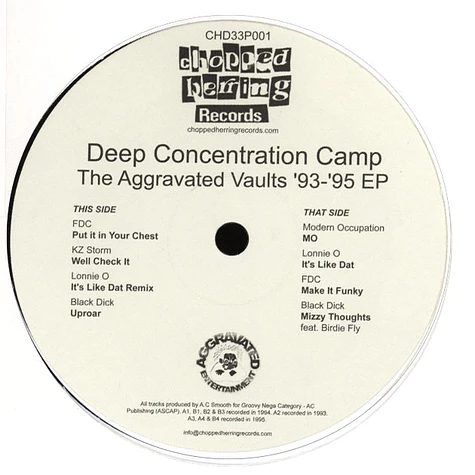 Deep Concentration Camp - The Aggravated Vaults '93-'95 EP