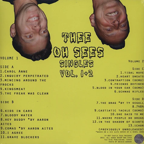 Thee Oh Sees - The Singles Collection 1 & 2