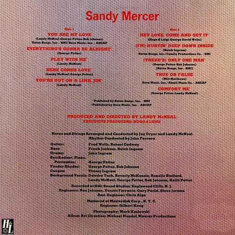 Sandy Mercer - Hey Love, Come And Get It!