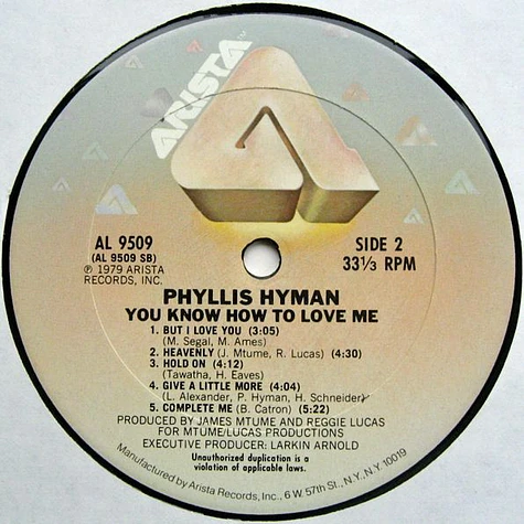 Phyllis Hyman - You Know How To Love Me