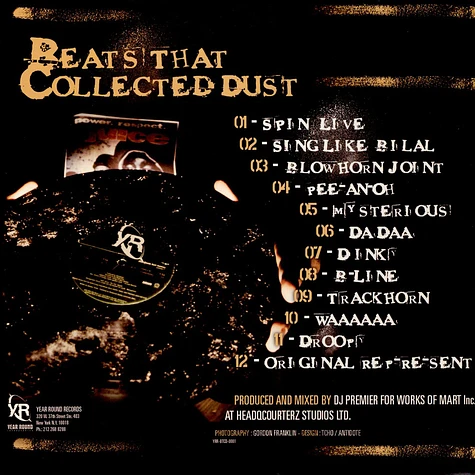 DJ Premier - Beats That Collected Dust Vol. 1