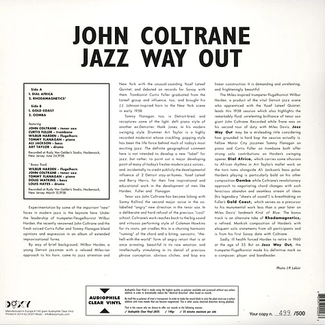 John Coltrane - Jazz Way Out