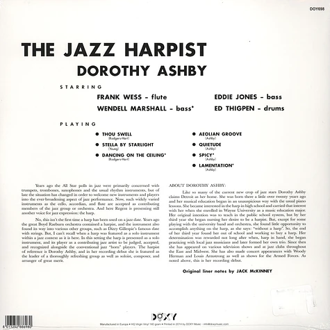 Dorothy Ashby - The Jazz Harpist