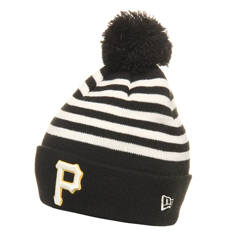 New Era - Pittsburgh Pirates Cuff Bobble Knit Beanie