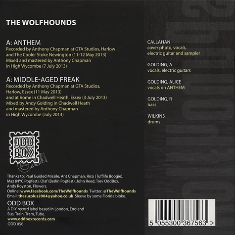 The Wolfhounds - Anthem