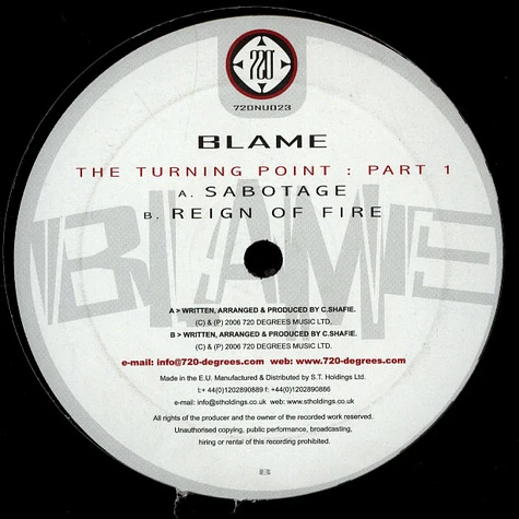 Blame - The Turning Point: Part 1
