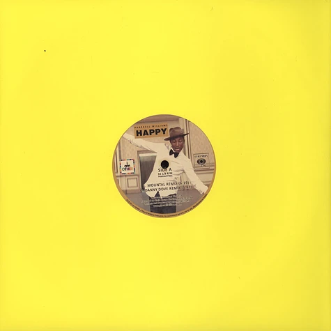 Pharrell Williams - Happy Remixes Clear Vinyl