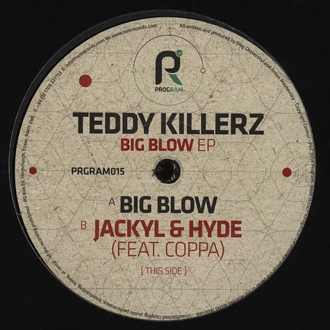 Teddy Killerz - Big Blow EP