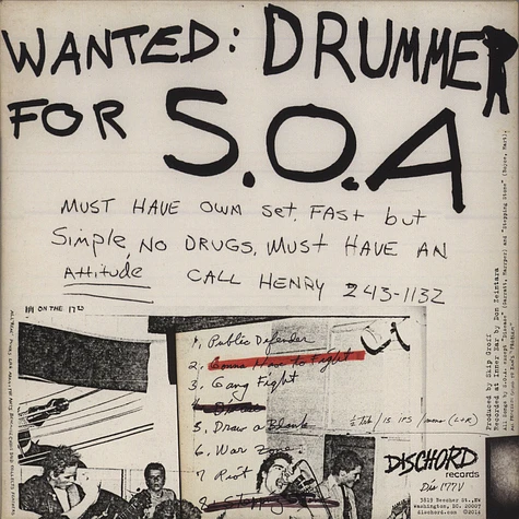 S.O.A. (State Of Alert) - First Demo 12/29/80