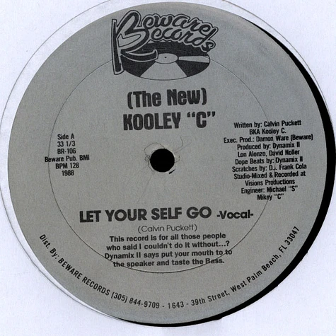 Kooley "C" - Let Yourself Go