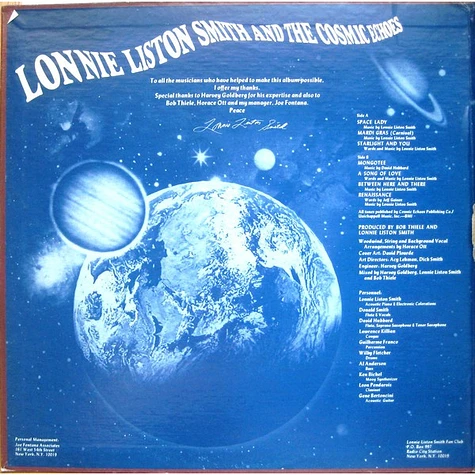 Lonnie Liston Smith & The Cosmic Echoes - Renaissance