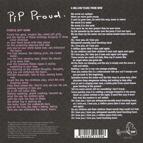 Pip Proud - Purple Boy Gang