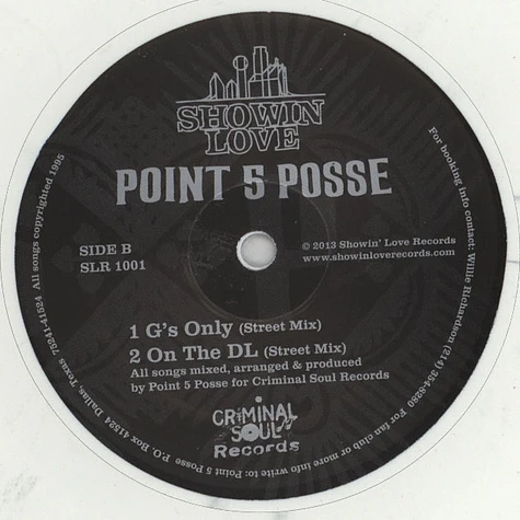 Point 5 Posse - Swisher White Vinyl Edition