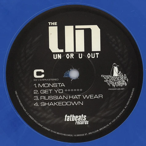 The UN - UN or U Out Colored Vinyl Edition