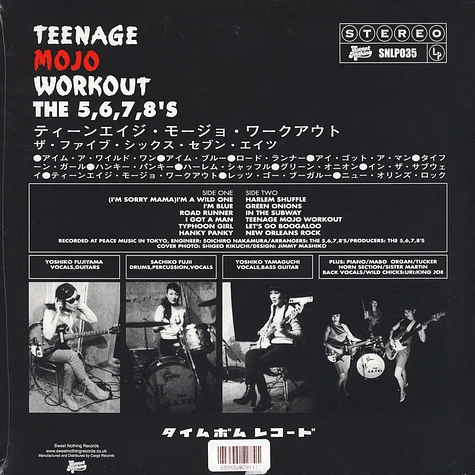 The 5.6.7.8's - Teenage Mojo Workout!