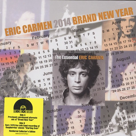 Eric Carmen - Brand New Year (Alternate Mix) / Starting Over (Live '76)