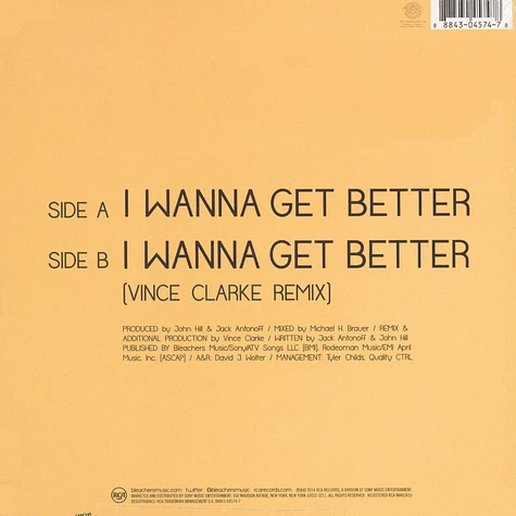 Bleachers (Jack Antonoff of Fun.) - I Wanna Get Better