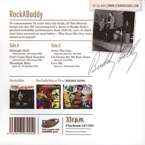 Buddy Holly - Rockabuddy - 55th Anniversary Edition