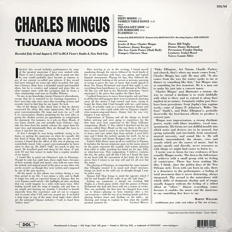 Charles Mingus - Tijuana Moods