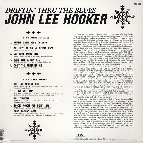 John Lee Hooker - Driftin' To The Blues