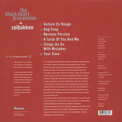 Black Heart Procession & Solbakken - In The Fishtank 11