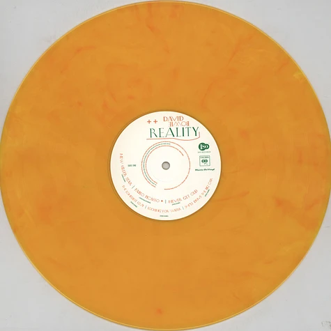 David Bowie - Reality Orange Vinyl Edition
