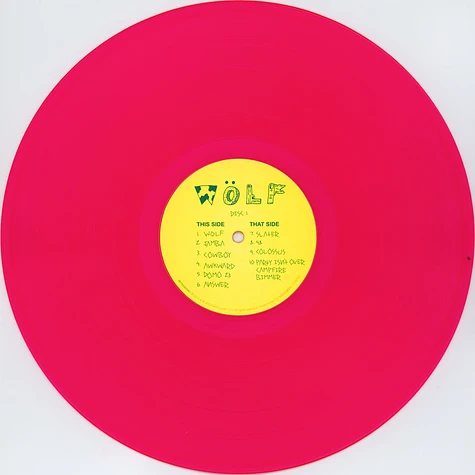 Tyler The Creator - Wolf Pink Vinyl Edition