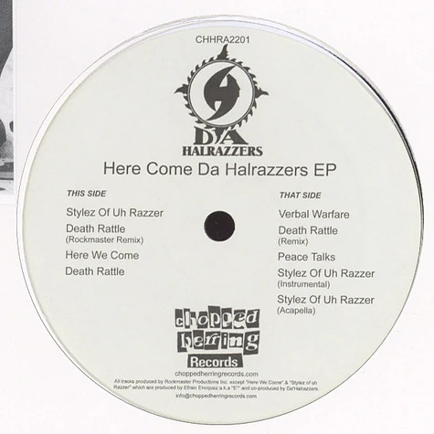 Da Halrazzers - Here Come Da' Halrazzers EP