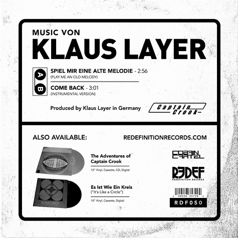 Klaus Layer - Spiel Mir Eine Alte Melodie (Play Me An Old Melody)