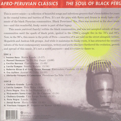 V.A. - Afro-Peruvian Classics - The Soul Of Black Peru