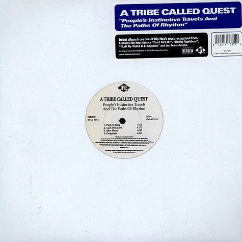 A Tribe Called Quest - People's Instinctive Travels And The Paths Of Rhythm