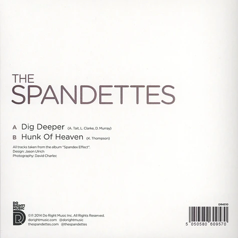 The Spandettes - Dig Deeper