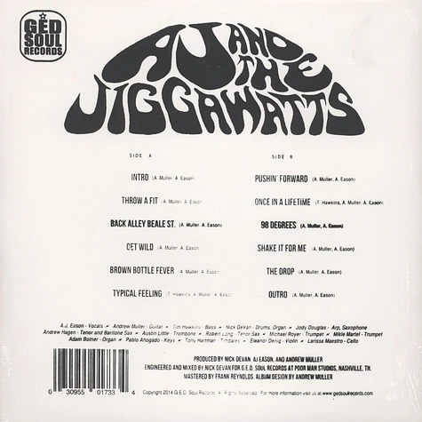 AJ & The Jiggawatts - AJ & The Jiggawatts
