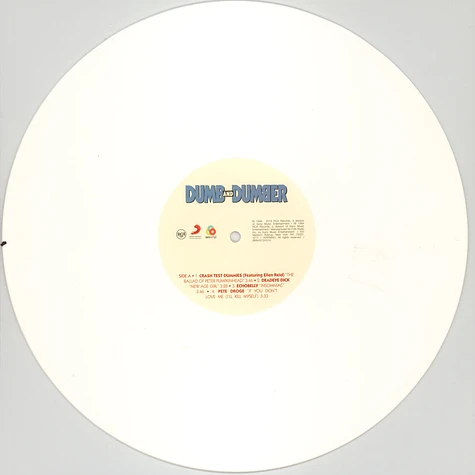 V.A. - OST Dumb & Dumber White Vinyl Edition