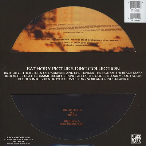 Bathory - Twilight Of The Gods Picture Disc