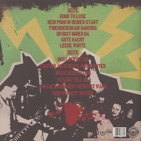 Eastside Boys - Irgendwas Ist Immer Green Yellow Spletetred Vinyl Edition