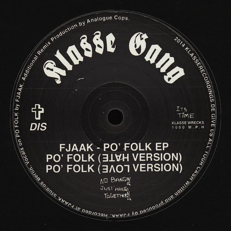 Fjaak - Po' Folk EP